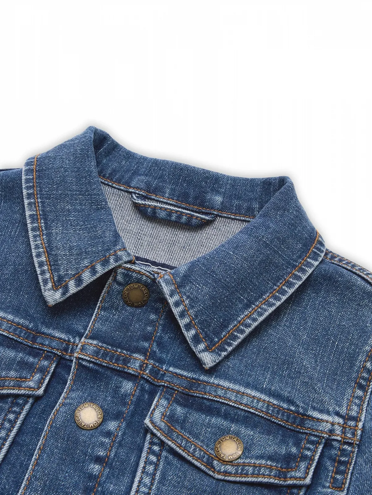 Джинсовая куртка TOM TAILOR Basic для мальчиков, фото №3