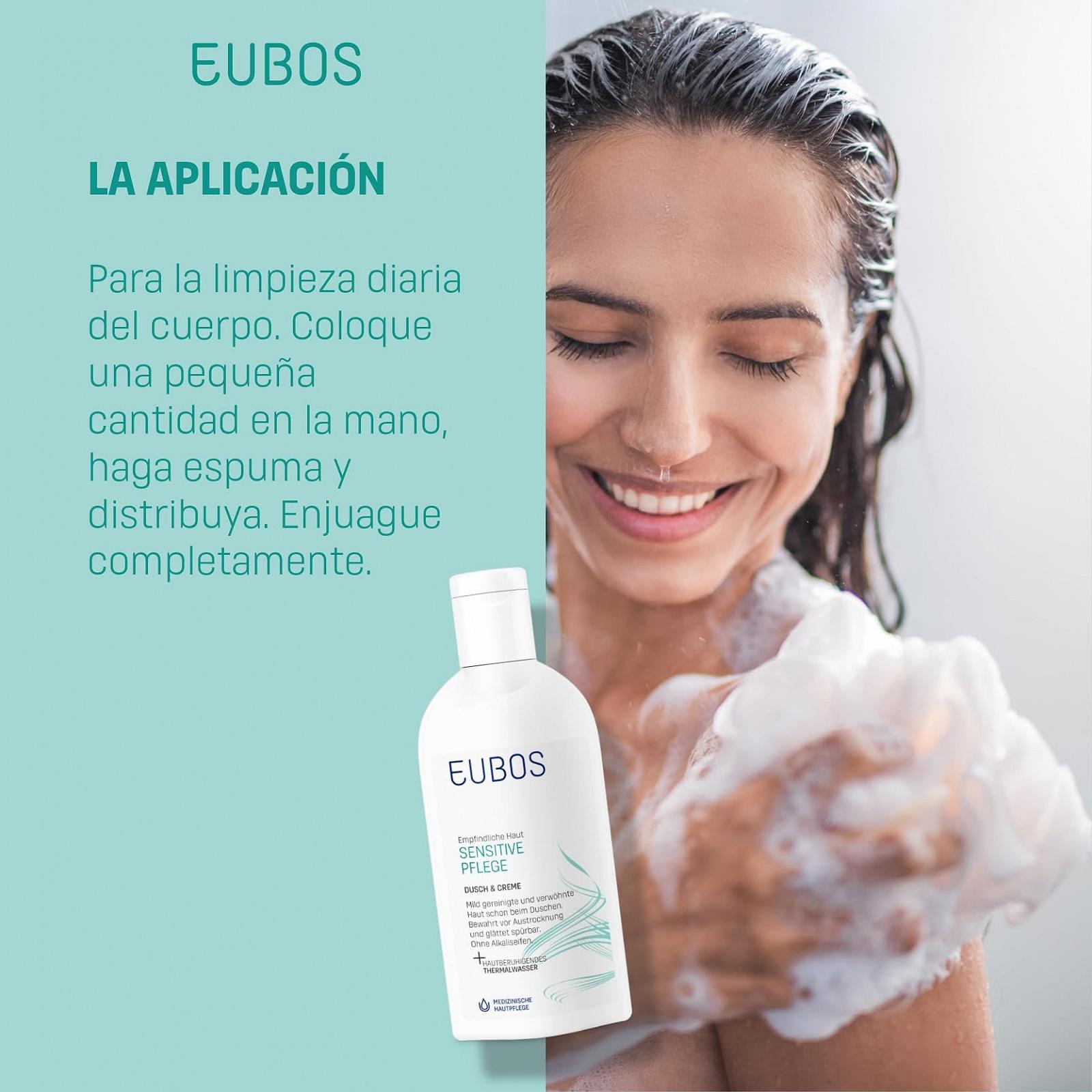 Гель для душа Eubos Sensitive Shower & Cream 200 мл, фото №6