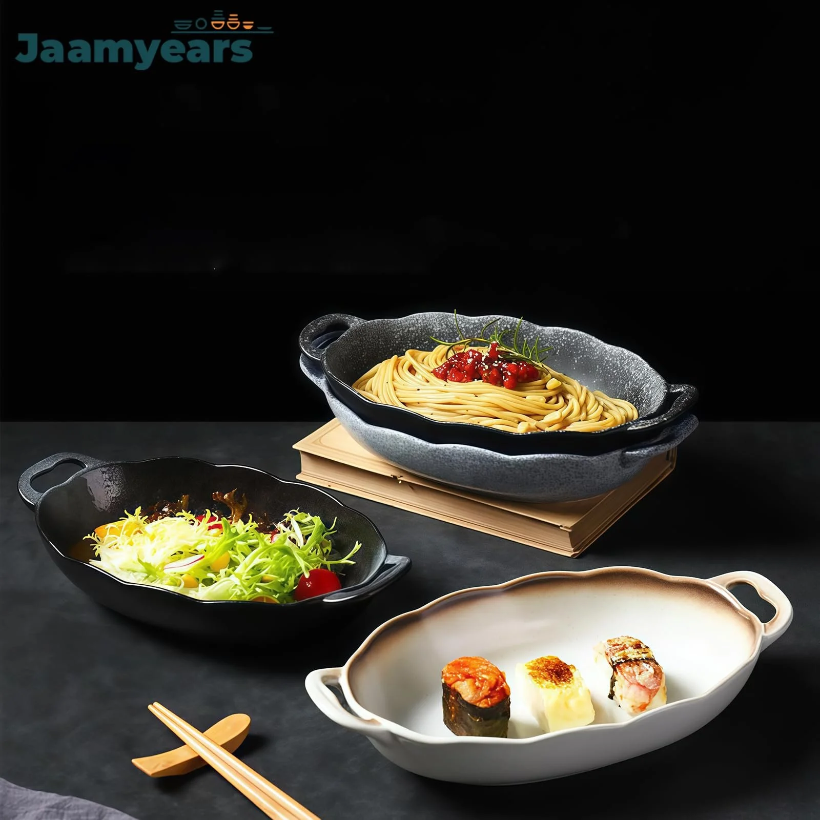 Форма для запікання кругла 800 мл керамічна, фото №3