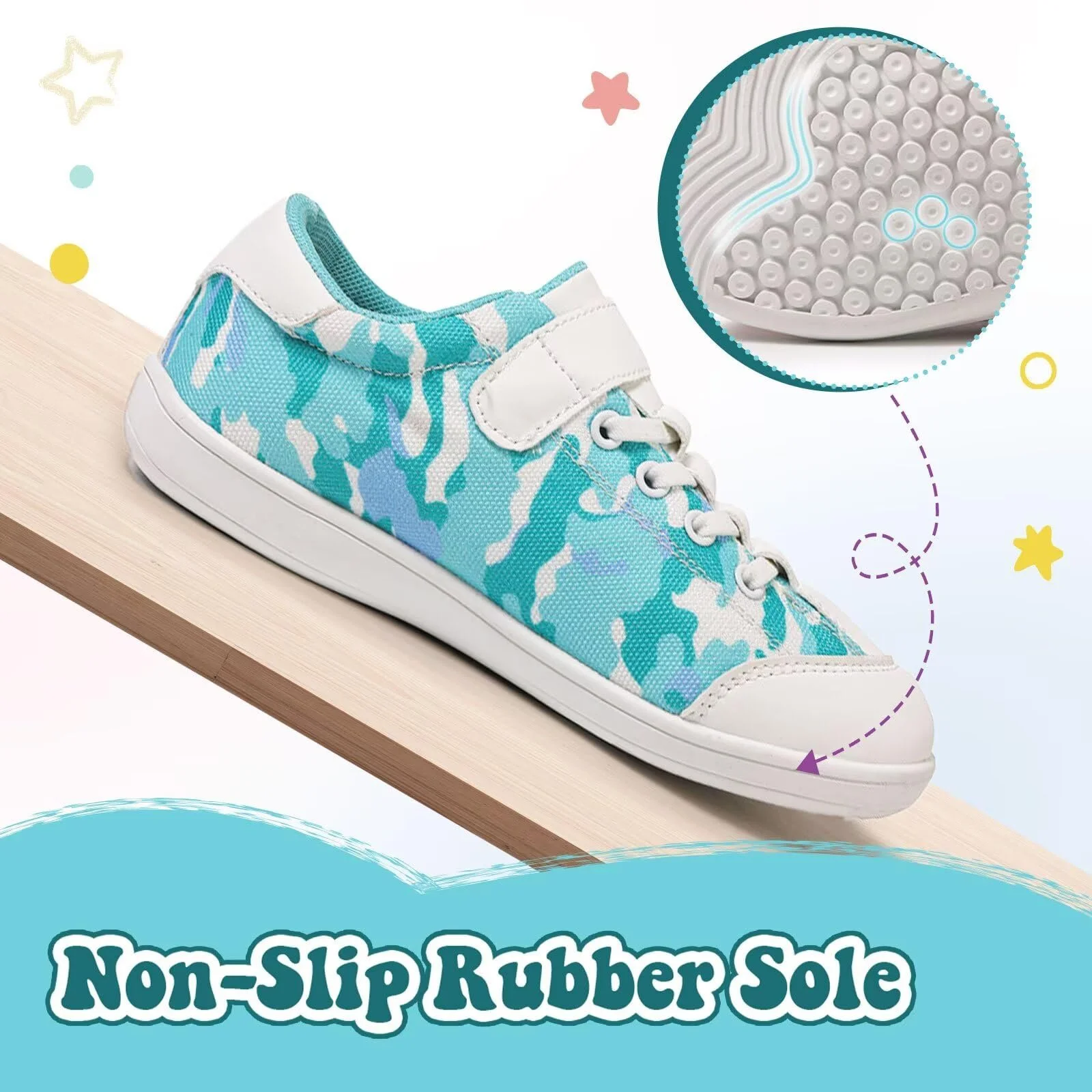 Босоножки Детские Унисекс Босоножки и девочек Широкий носок Минималистичные нескользящие Кроссовки для ходьбы Trail Running Shoes, фото №6