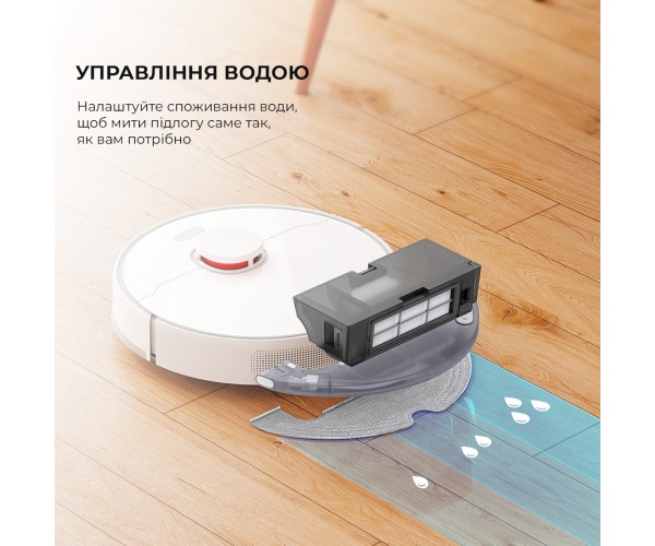 Робот-пилосос з вологим прибиранням Dreame D10 Plus RLS3D, фото №10