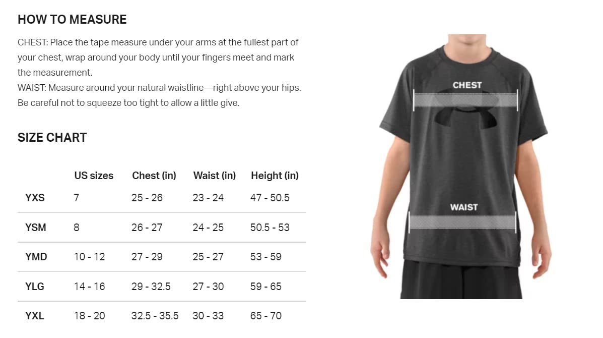 Футболка Under Armour Hg Armour LS для мальчиков, фото №3