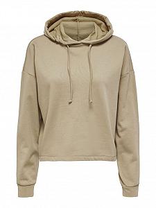 Світшот ONLDREAMER LIFE L/S HOOD SWT NOOS 15241103 Silver Mink ONLY M - Фото 1