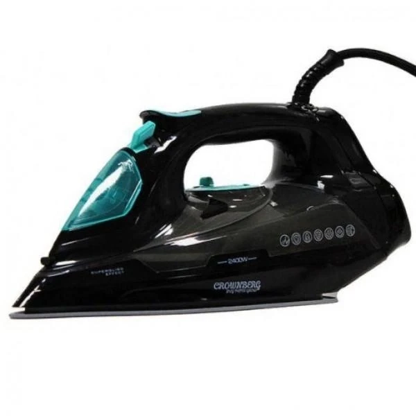 Утюг Crownberg Cb-7448 2200Вт паровой для одежды хорошие утюги утюг-очиститель, фото №4