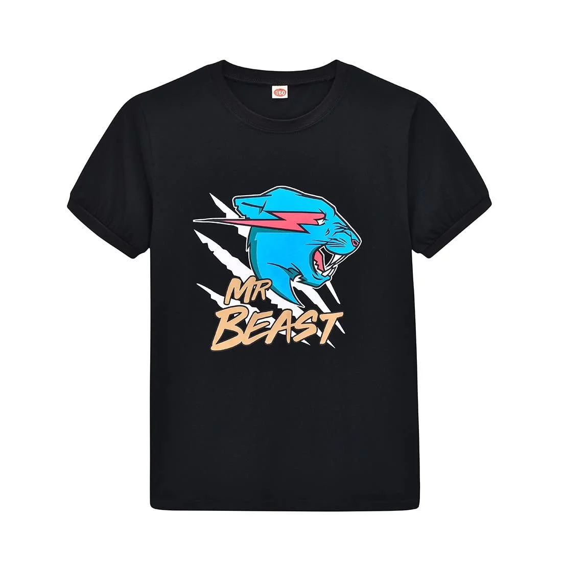 Дитяча піжама для хлопчиків Roaring Leopard Lighting Cat Print для юних геймерів, фото №2