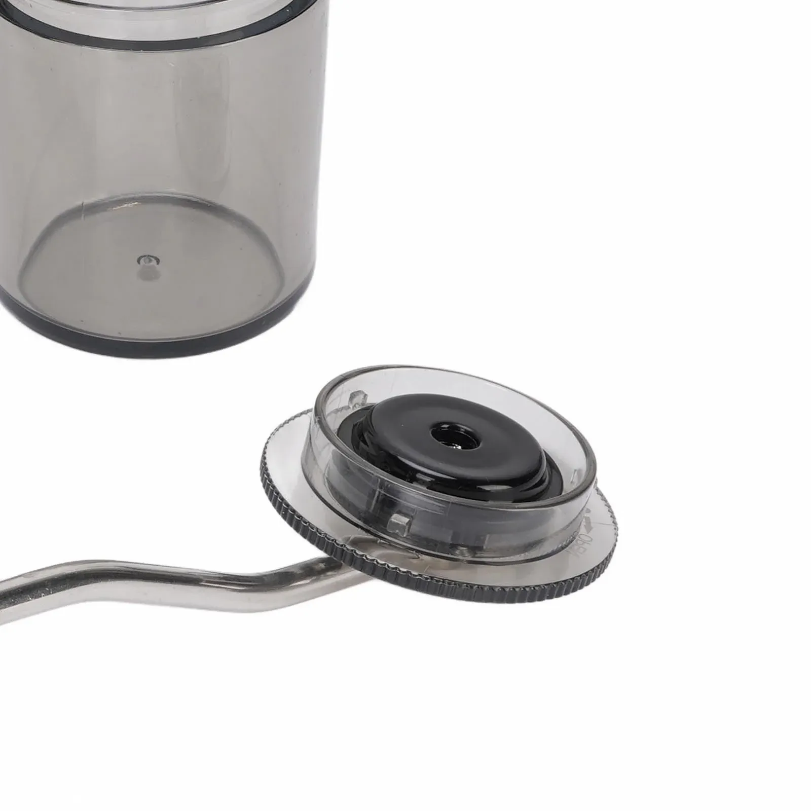 Ручна кавомолка з 40 налаштуваннями помелу, керамічні жорна, для дому, офісу, подорожей, кемпінгу White, фото №8