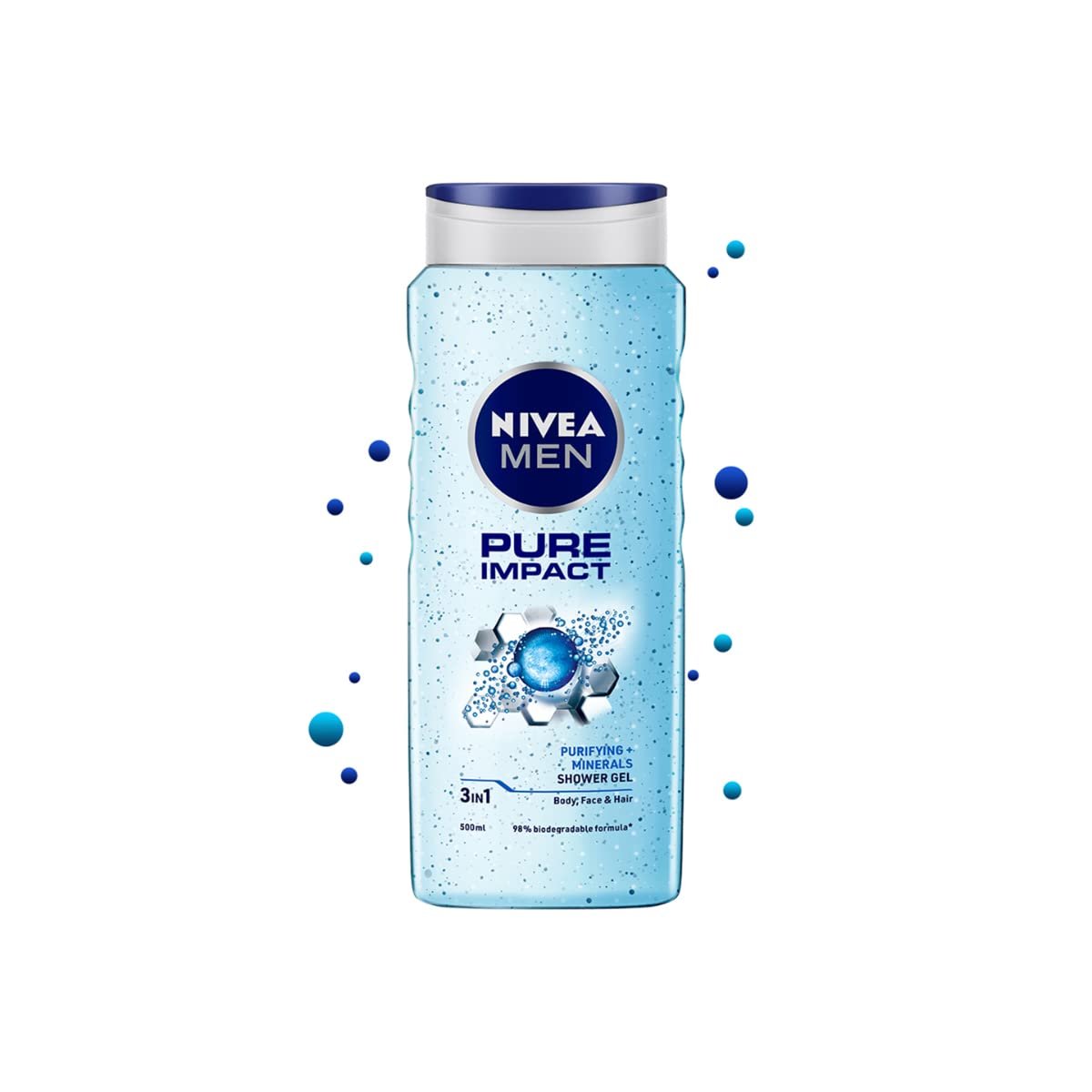 Гель для душа Nivea Pure Impact 500 мл, фото №2