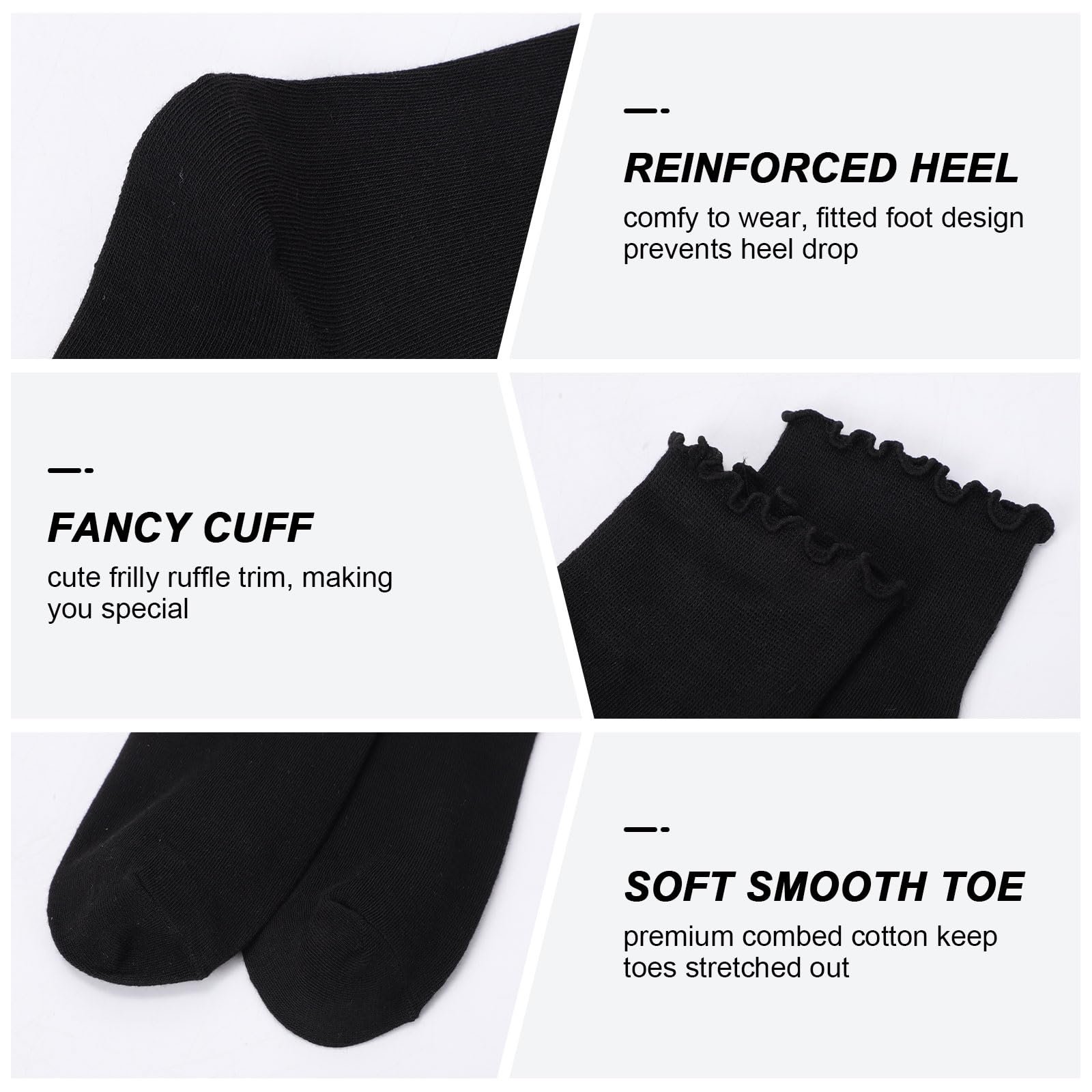 Носки с рюшами (3 пары), фото №5