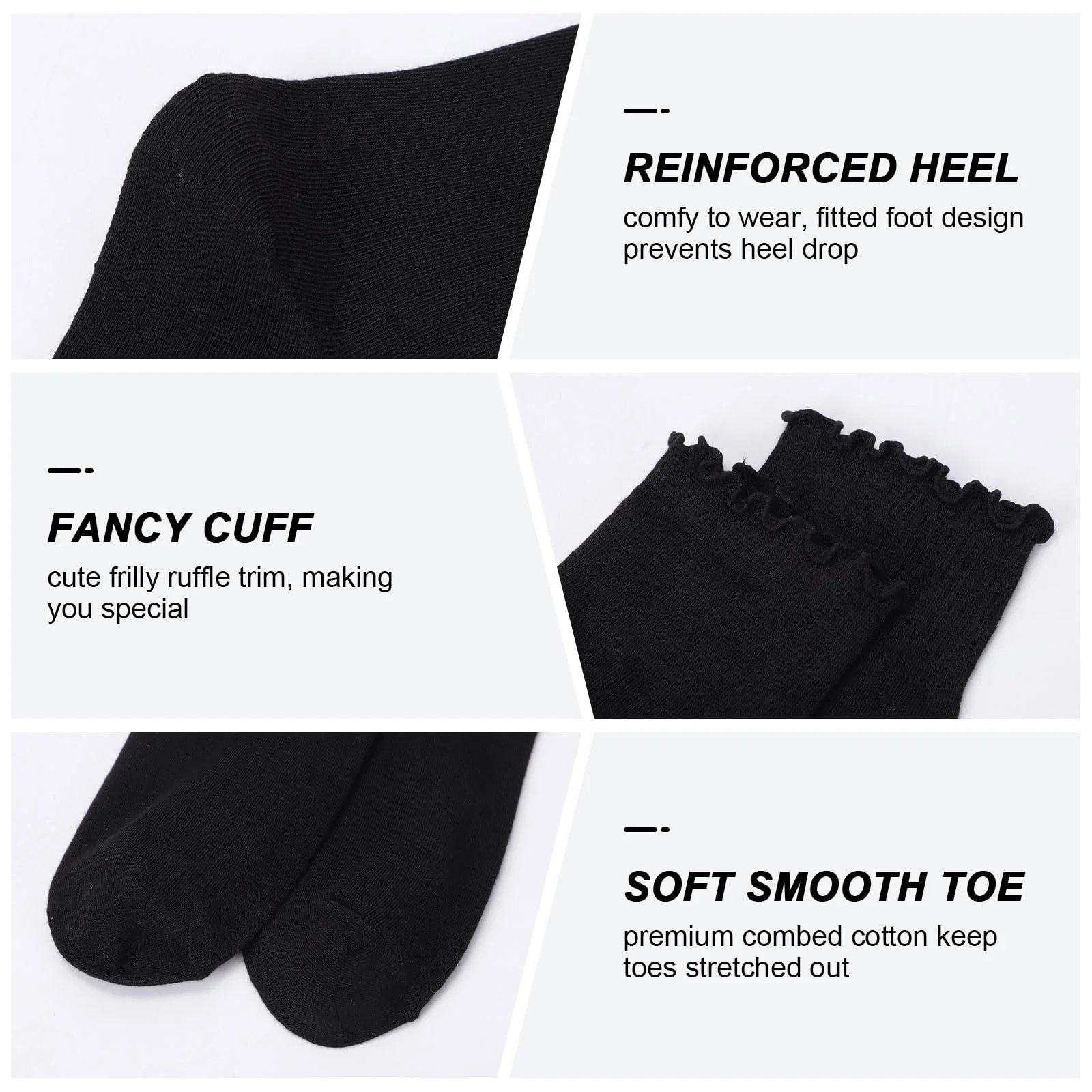 Носки с рюшами (3 пары), фото №5