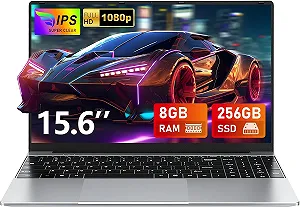 Ноутбук 15.6" FUNYET VenBook Intel Celeron N4000 RAM 8GB SSD 256GB Windows 11 - Фото 1