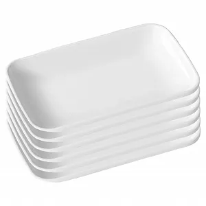 Форми для запікання керамічні прямокутні 6 шт 19,1 x 11,9 x 2 см - Фото 1