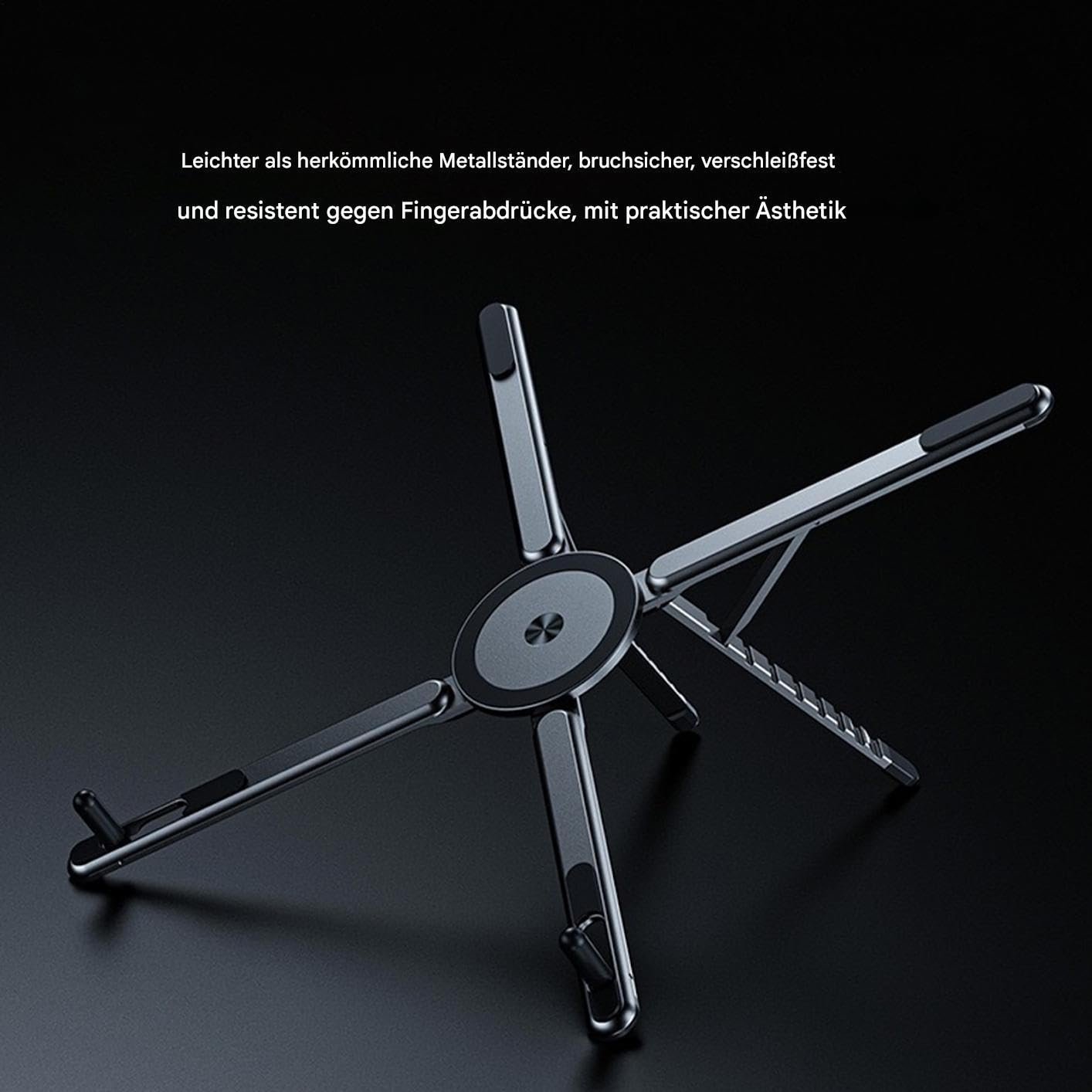 Подставка Тип Магнитная складная легкая для ноутбука и планшета, магнитный штатив для смартфона, фото №7