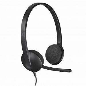 Наушники Logitech H340 USB HEADSET 981-000475 - Фото 1