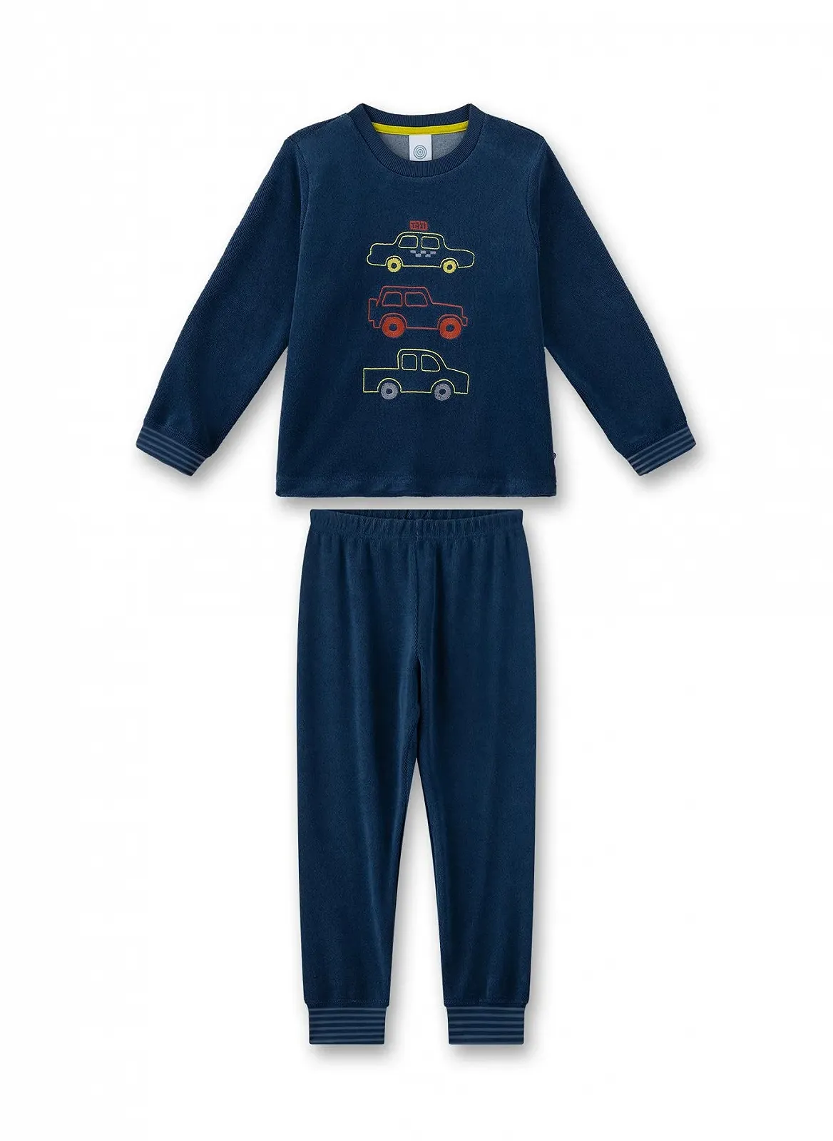 Піжама Sanetta Мальчики Синій махровий, фото №1