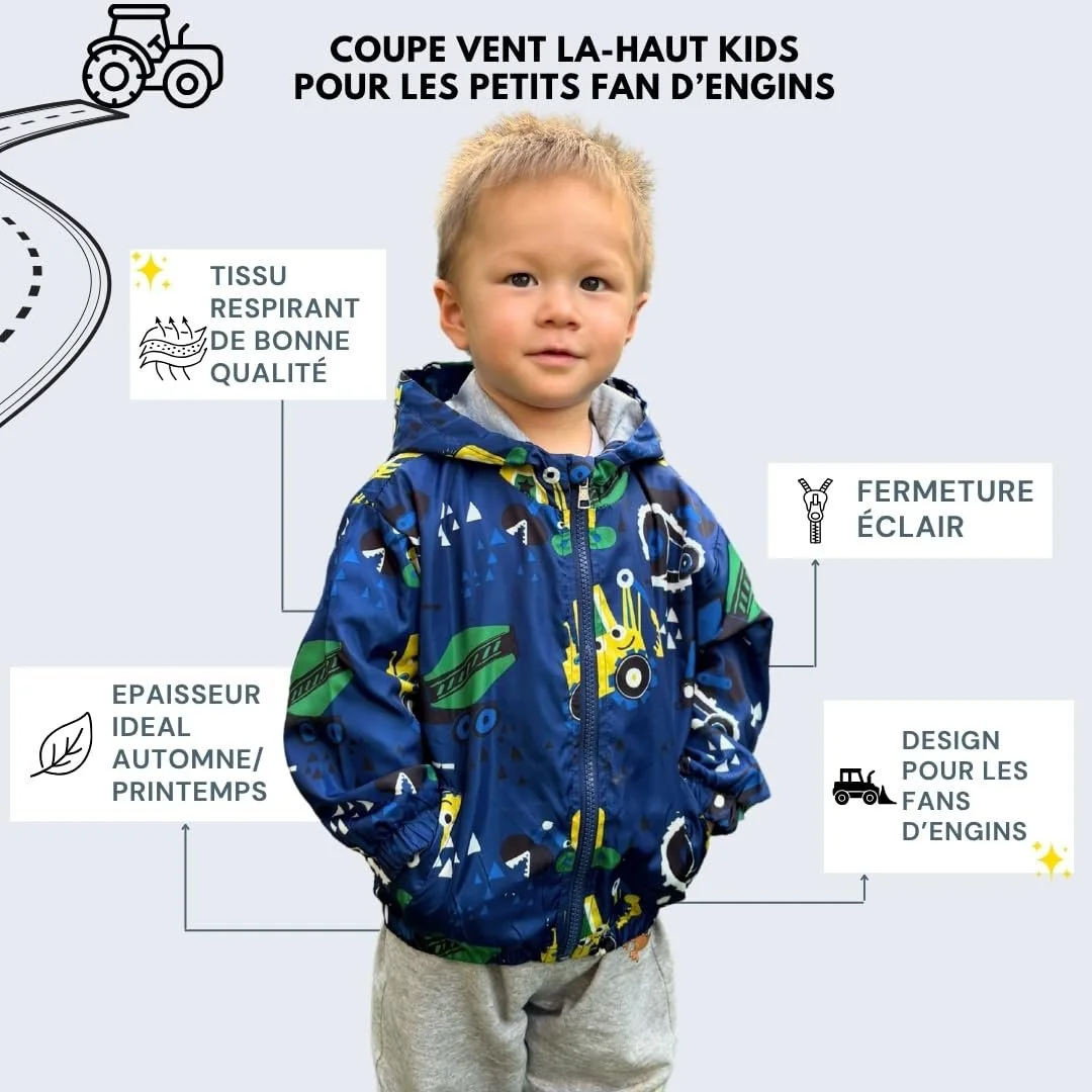 Куртка с капюшоном для мальчиков La-haut, фото №7 Куртка с капюшоном для мальчиков La-haut, фото №7