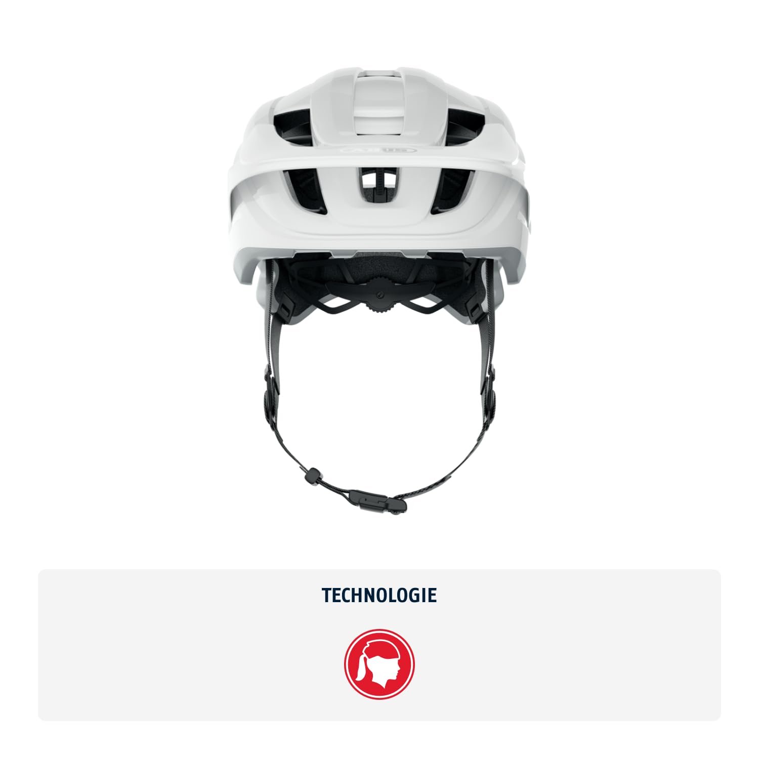 Шлем MTB ABUS Cliffhanger, велосипедный шлем для сложных трасс, с большими вентиляционными отверстиями и системой ремешков TriVider, для мужчин и женщин, фото №2