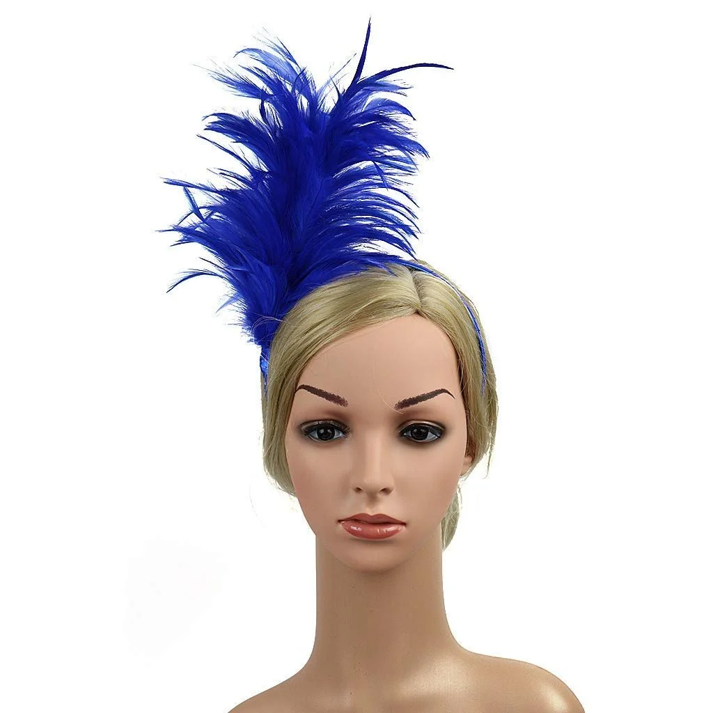 Обруч Carnival Жіночий головний убір з пір'ям, фото №3