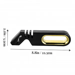 Професійна точилка для ножів та ножиць Mobestech Чорна synthetic.ua - Фото 1