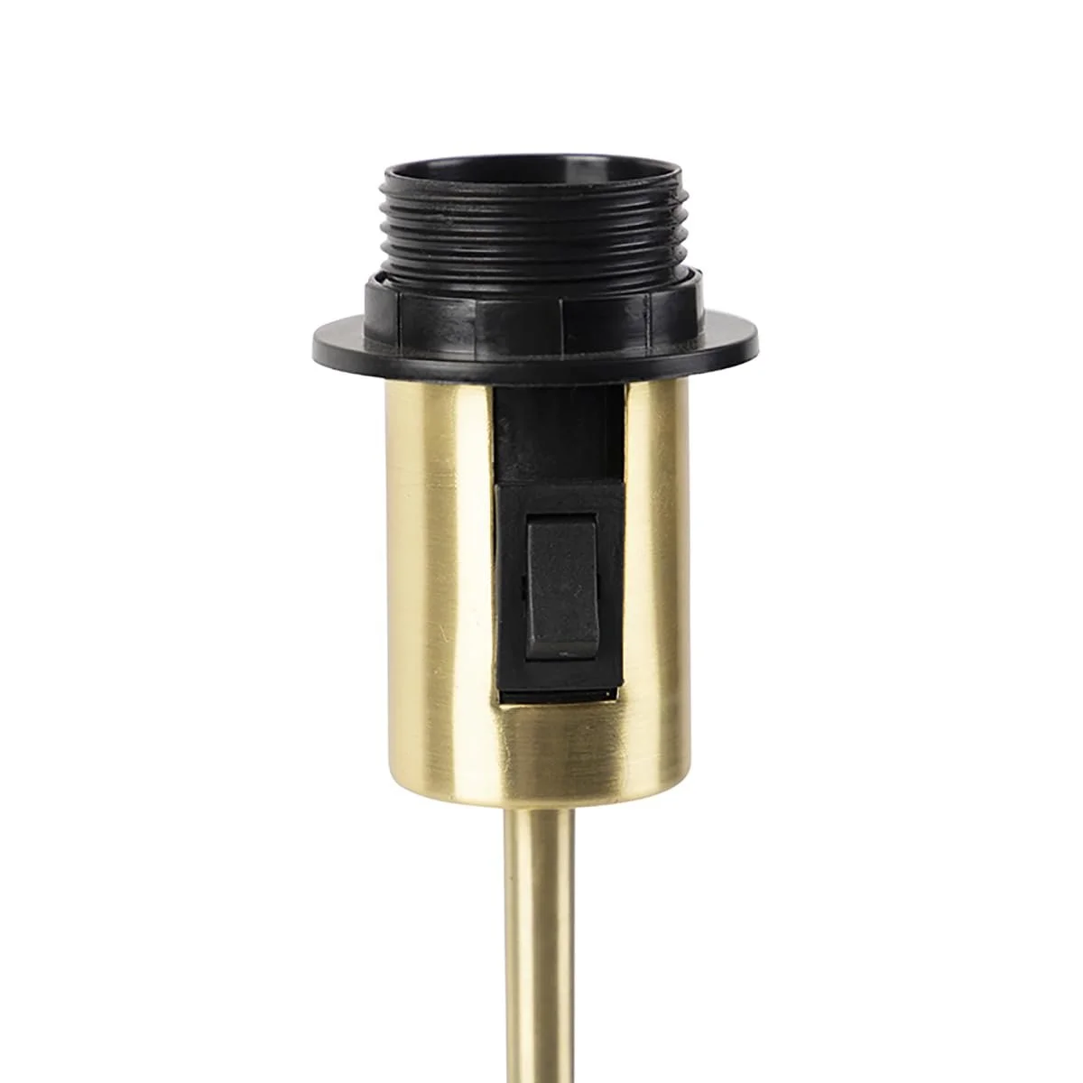 Настільна лампа Qazqa Parte Gold Brass Adjustable 35 см Білий, фото №6