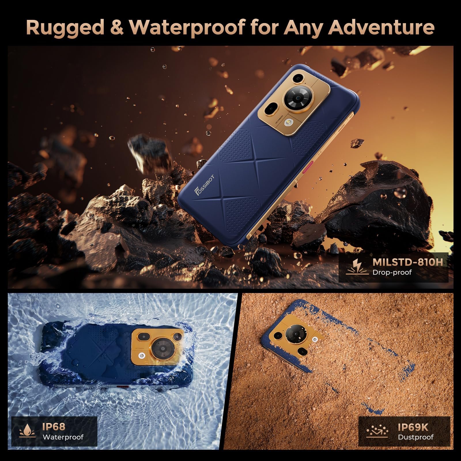 Смартфон FOSSiBOT F112 Pro 5G 24GB 256GB Green, фото №8