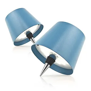 Настільна лампа для пляшок MULIN акумуляторна сенсорна 3 режими колірної температури - Фото 1