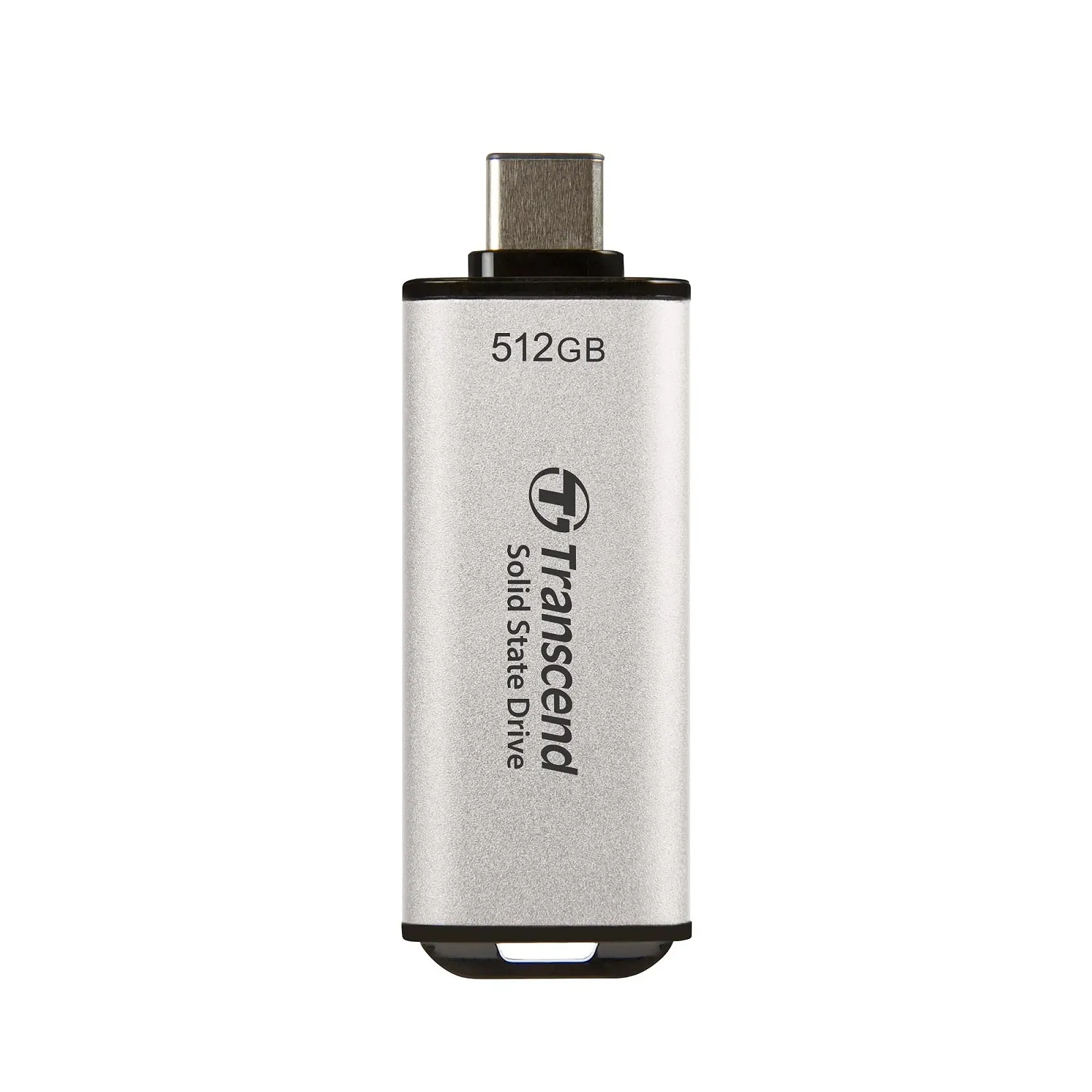 Зовнішній SSD Transcend ESD300 USB-C 512 ГБ 1050 МБ/с Silver, фото №2