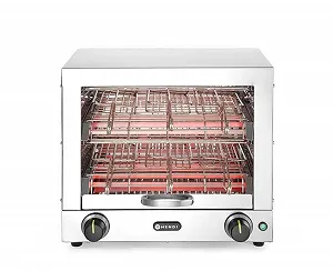 Купити Тостер HENDI Multi-toaster, 2 шари з 6 щипцями, 15-хвилинний механічний таймер з дзвінком, нержавіюча сталь - Фото 1 Тостер HENDI Multi-toaster, 2 шари з 6 щипцями, 15-хвилинний механічний таймер з дзвінком, нержавіюча сталь - Фото 1