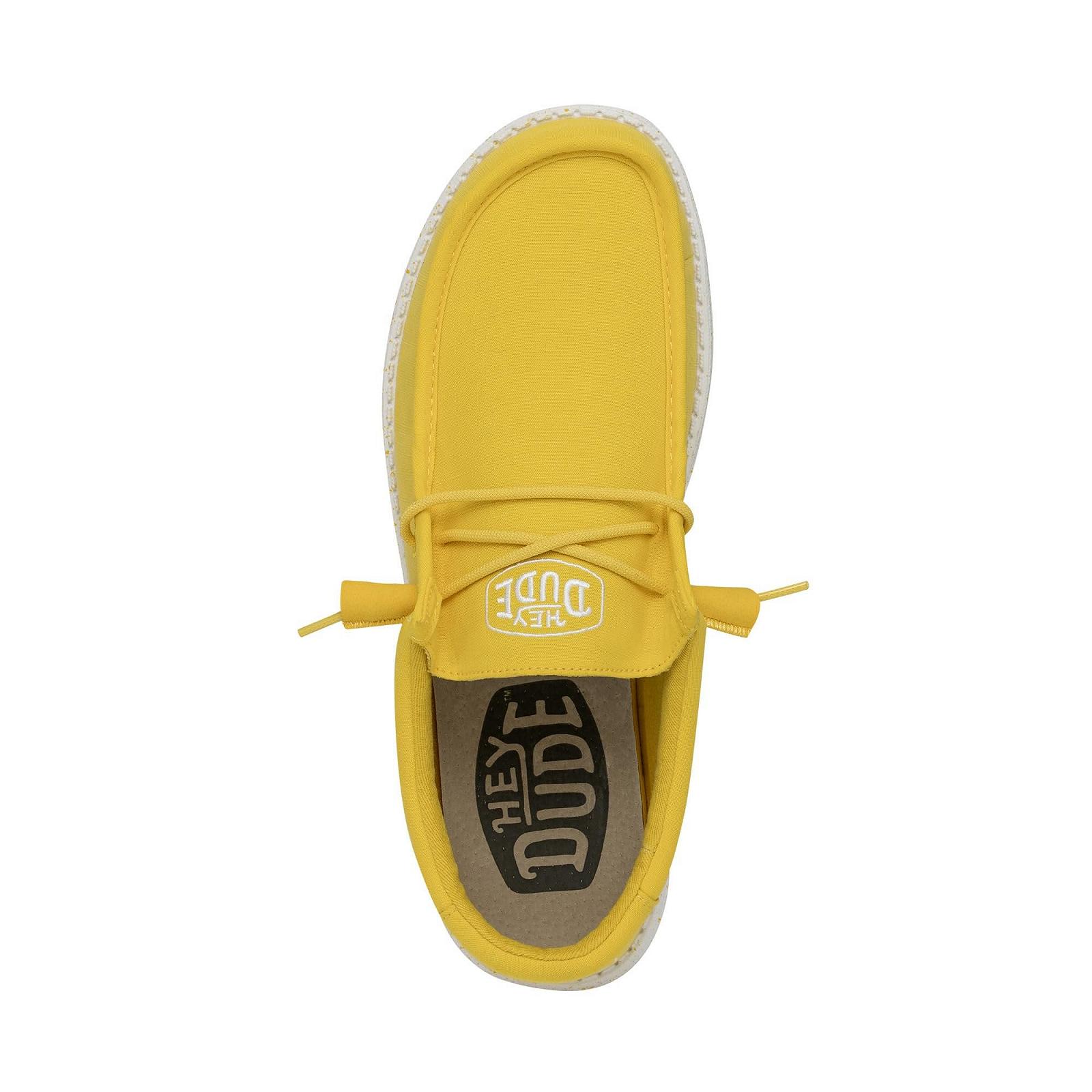 Туфли HEYDUDE Wally Slub Canvas Moc Toe для мужчин, фото №2