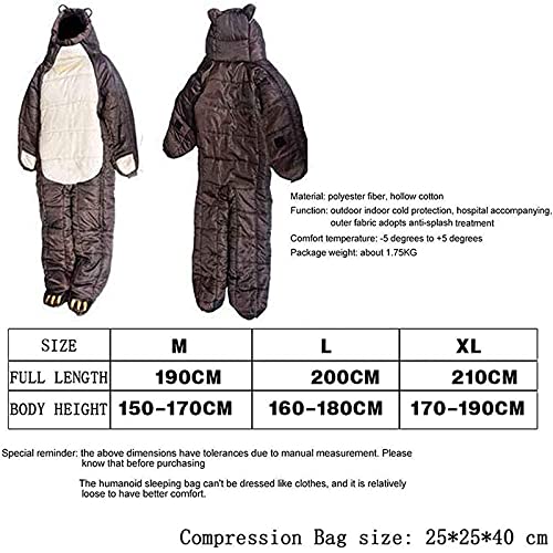 Спальный мешок Portable für Erwachsene Компактный Легкий для холодной погоды, фото №4