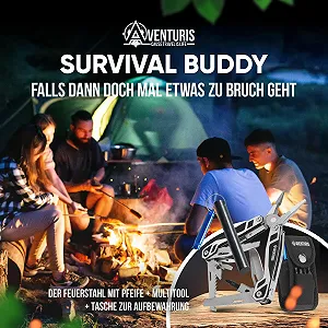 Мультитул Aventuris з кресалом, 21 функція synthetic.ua - Фото 1