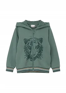 Толстовка s.Oliver с рельефным принтом - Фото 1