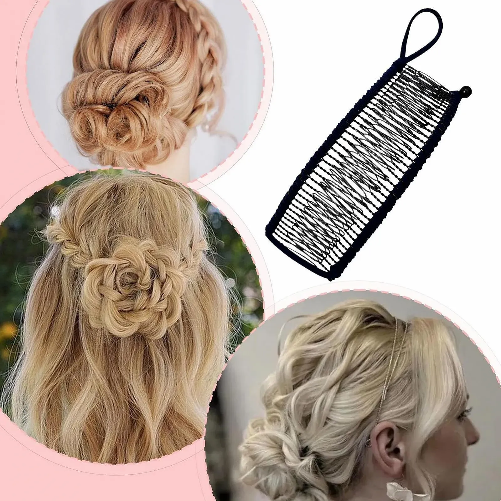 Заколки-банан для волос, для густых волос Pona, держатель на талии, винтажная заколка, большой коготь, фото №4 Заколки-банан для волос, для густых волос Pona, держатель на талии, винтажная заколка, большой коготь, фото №4