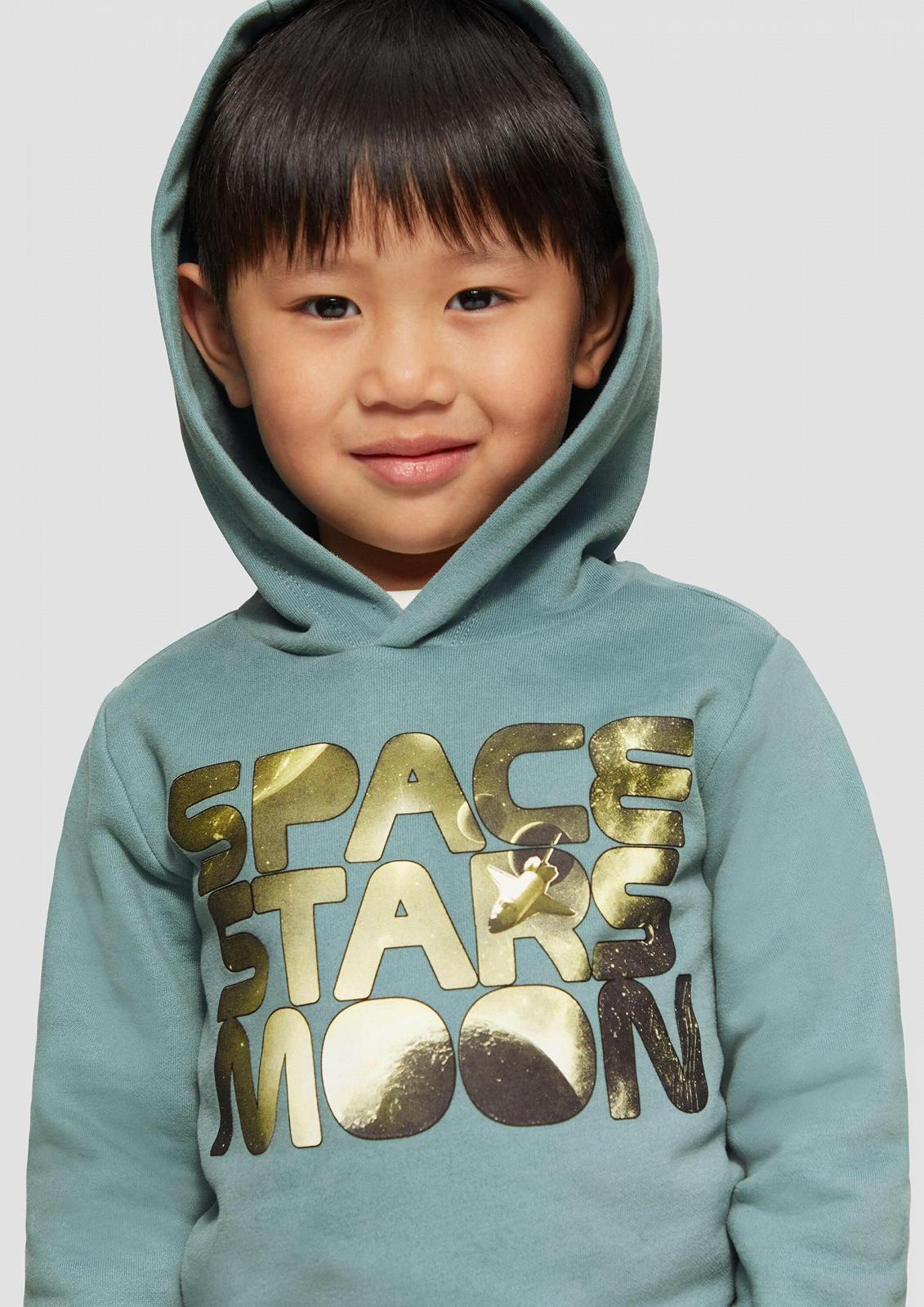 Тепла Толстовка s.Oliver з принтом спереду, фото №3