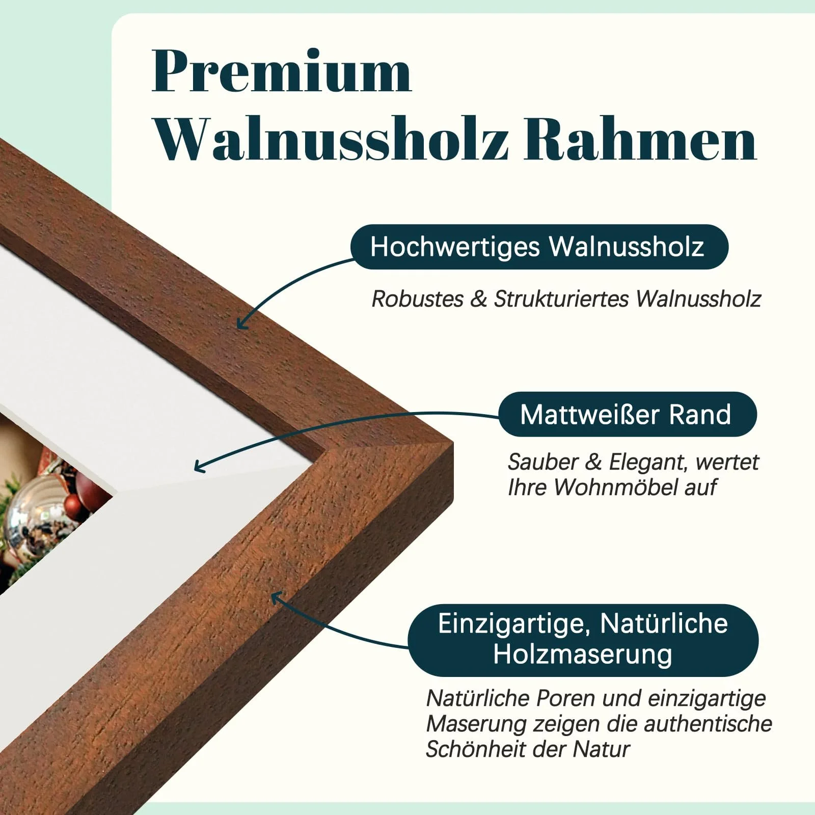 Цифровая фоторамка Eptusmey Frameo 15.6 дюйма 1920 x 1080 FHD IPS 32 GB Walnut Wood, фото №3 Цифровая фоторамка Eptusmey Frameo 15.6 дюйма 1920 x 1080 FHD IPS 32 GB Walnut Wood, фото №3