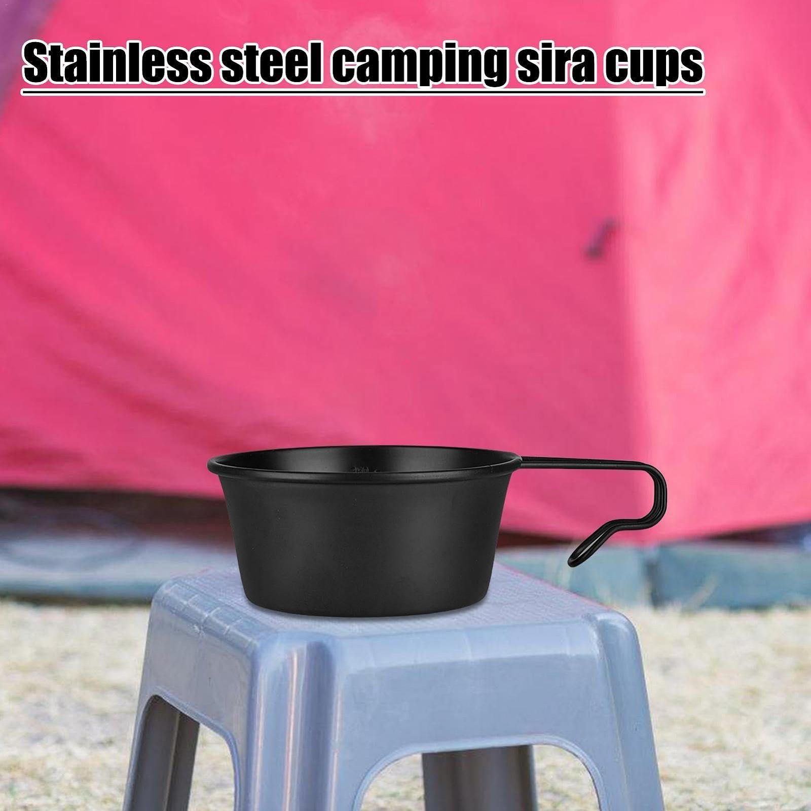 Кружка Camp Sierra Exquisite металлическая для кемпинга из нержавеющей стали, фото №5