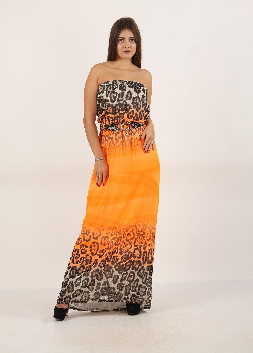 Платье Enna Levoni S-L Оранжевый (ND-ESV8-128-Orange), фото №7