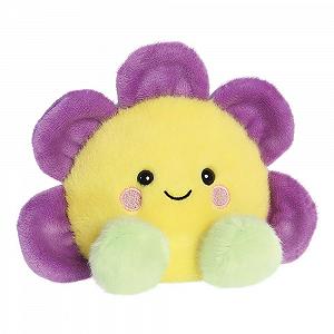 Мягкая игрушка Aurora Palm Pals Fallon Flower 5 дюймов Желтая и Фиолетовая synthetic.ua - Фото 1
