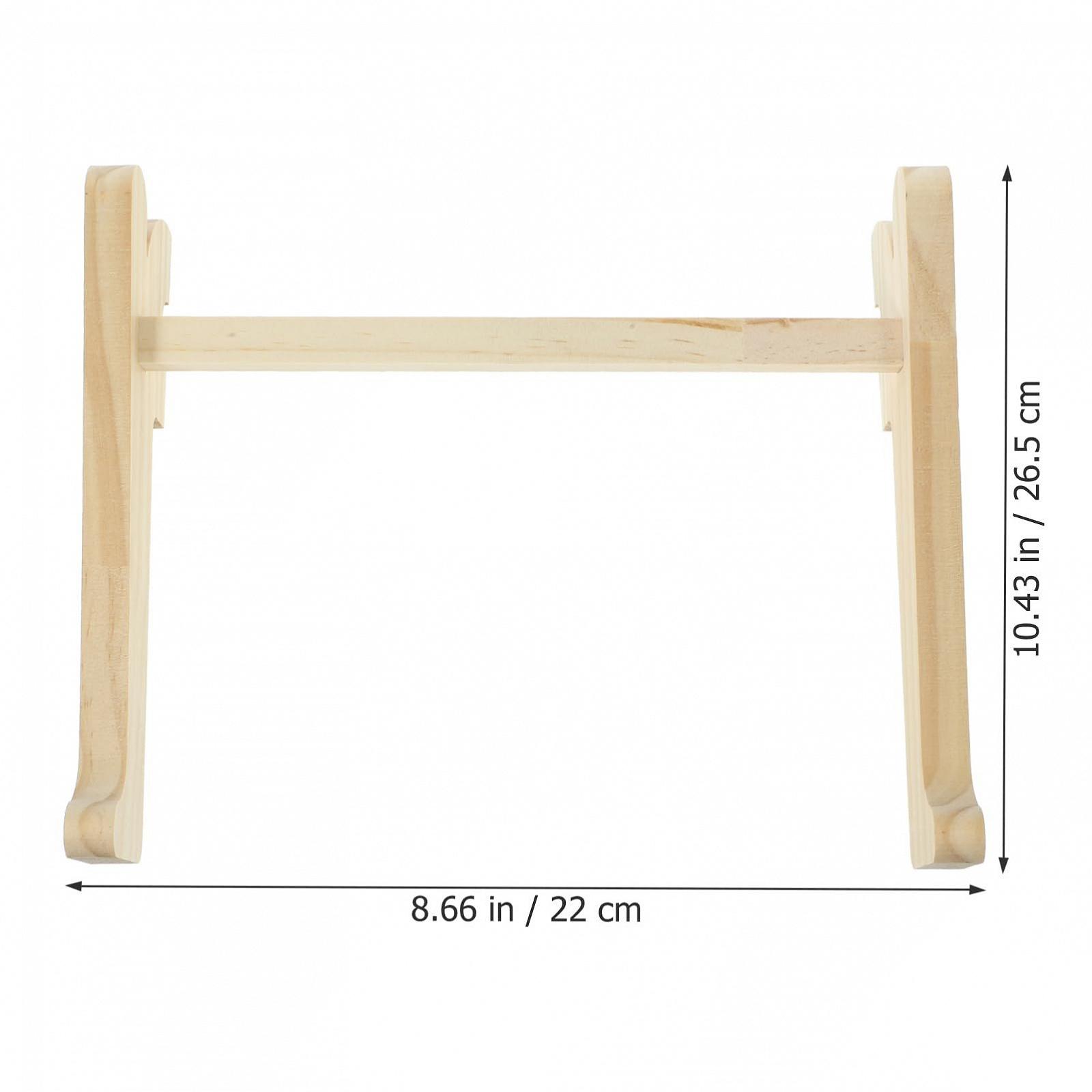 Підставка для ноутбука дерев'яна TEHAUX Ергономічна для комп'ютера для охолодження для офісу та дому, фото №4