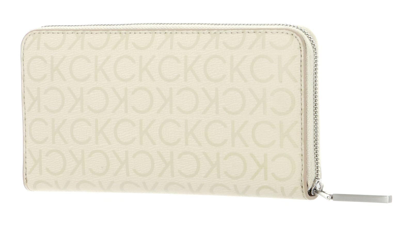 Гаманець Calvin Klein Daily Dressed Long Zip Around Stoney Beige, фото №4