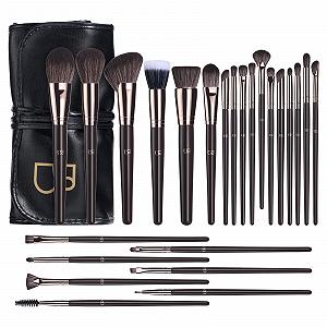 Набор кистей для макияжа BS-MALL Professional с чехлом из PU кожи - Фото 1