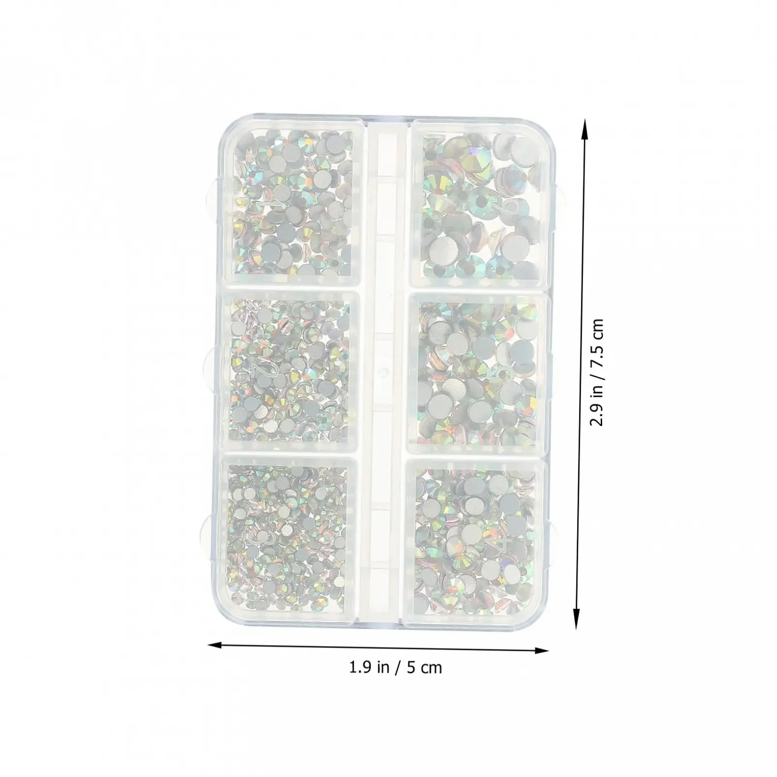 Украшения для ногтей FRCOLOR Diy Flatback Стразы для украшений маникюра, украшения со стразами для рукоделия, фото №3