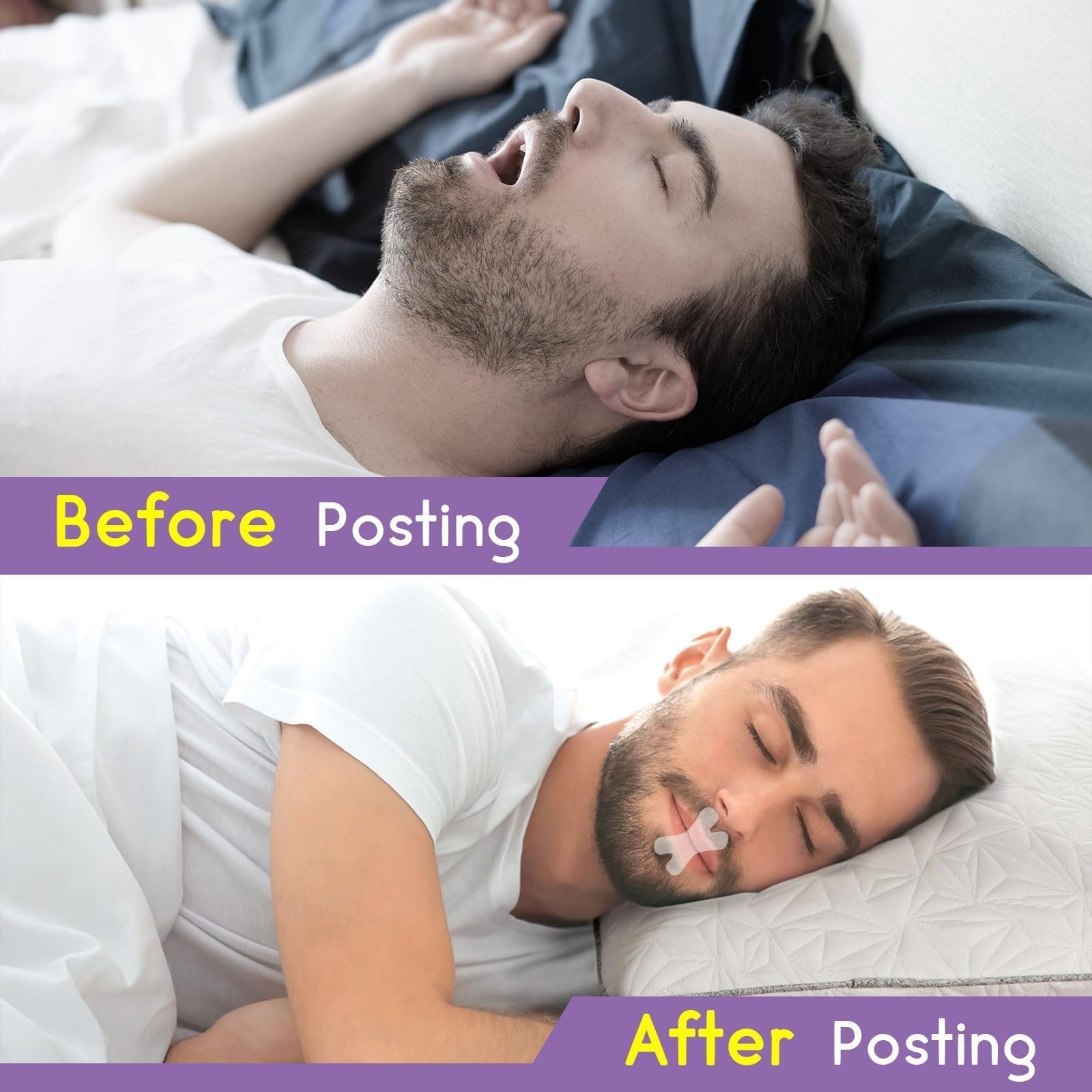 Пластыри для рта для сна, 120 шт., фото №5