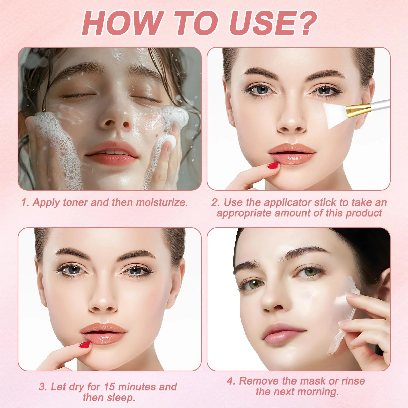 Маска Ночная Collagen для обертывания 2 шт, фото №7