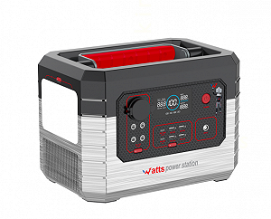 Зарядна станція Wonder WX1200 1200 Вт / 600 Вт / 537Вт*год / LiFePO4 / Чиста синусоїда / Французький виробник - Фото 1