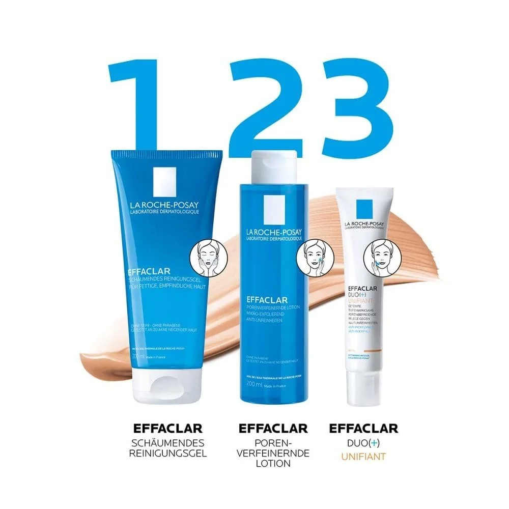 Крем для обличчя La Roche-Posay Effaclar Duo+ Unifiant тонуючий Medium 40 мл, фото №6