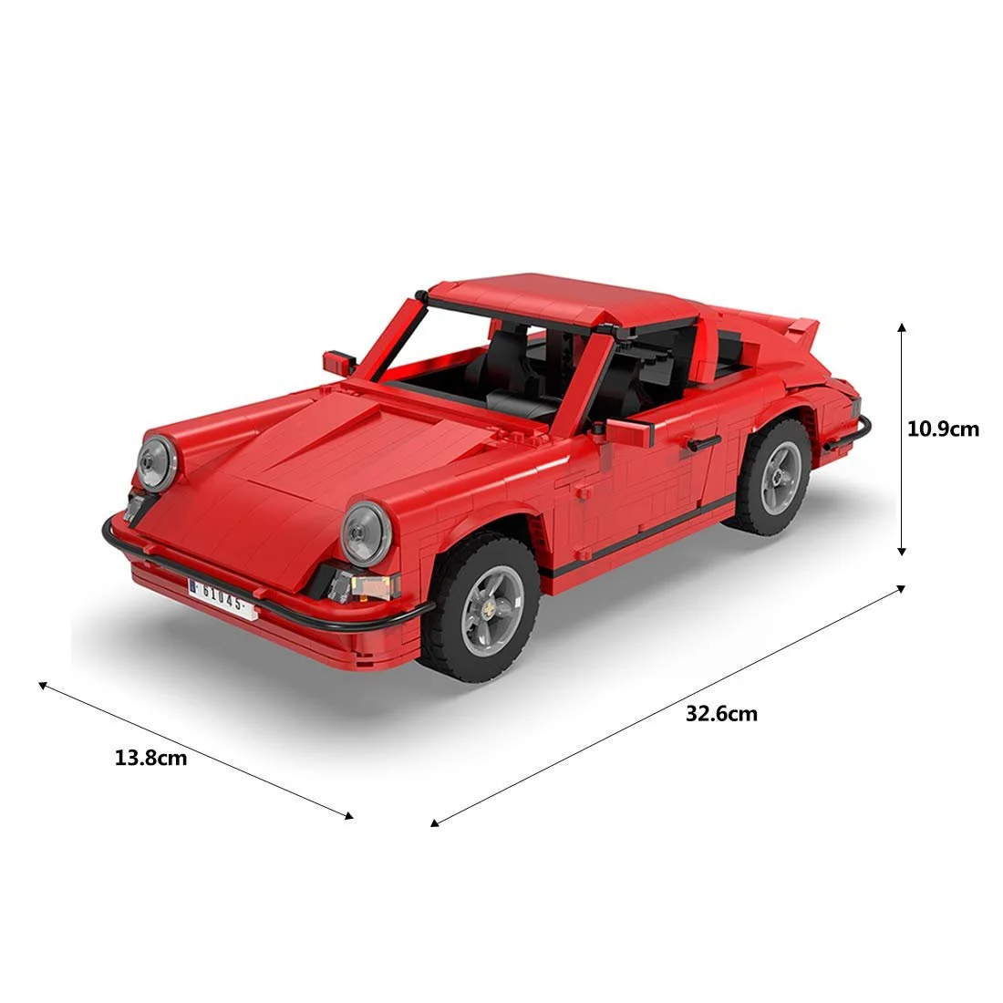 Конструктор Спортивный Автомобиль AKOGD Classic C61045W, 1429 деталей, фото №2