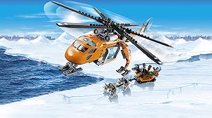 Конструктор LEGO City 60034 Arctic Helicrane synthetic.ua - Фото 1