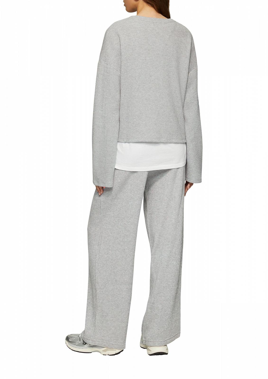 Свитшот QS с блестящим принтом пике, фото №5 Свитшот QS с блестящим принтом пике, фото №5