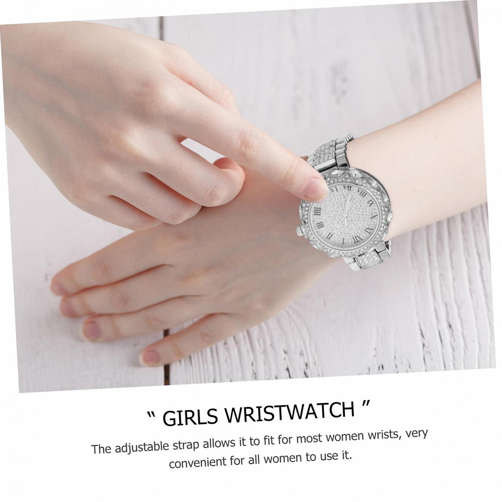 Годинник Healvian Жіночий Кварцовий Ремінець срібний, фото №4