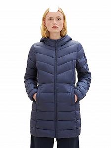 Куртка TOM TAILOR Denim Легка стьобана з капюшоном - Фото 1